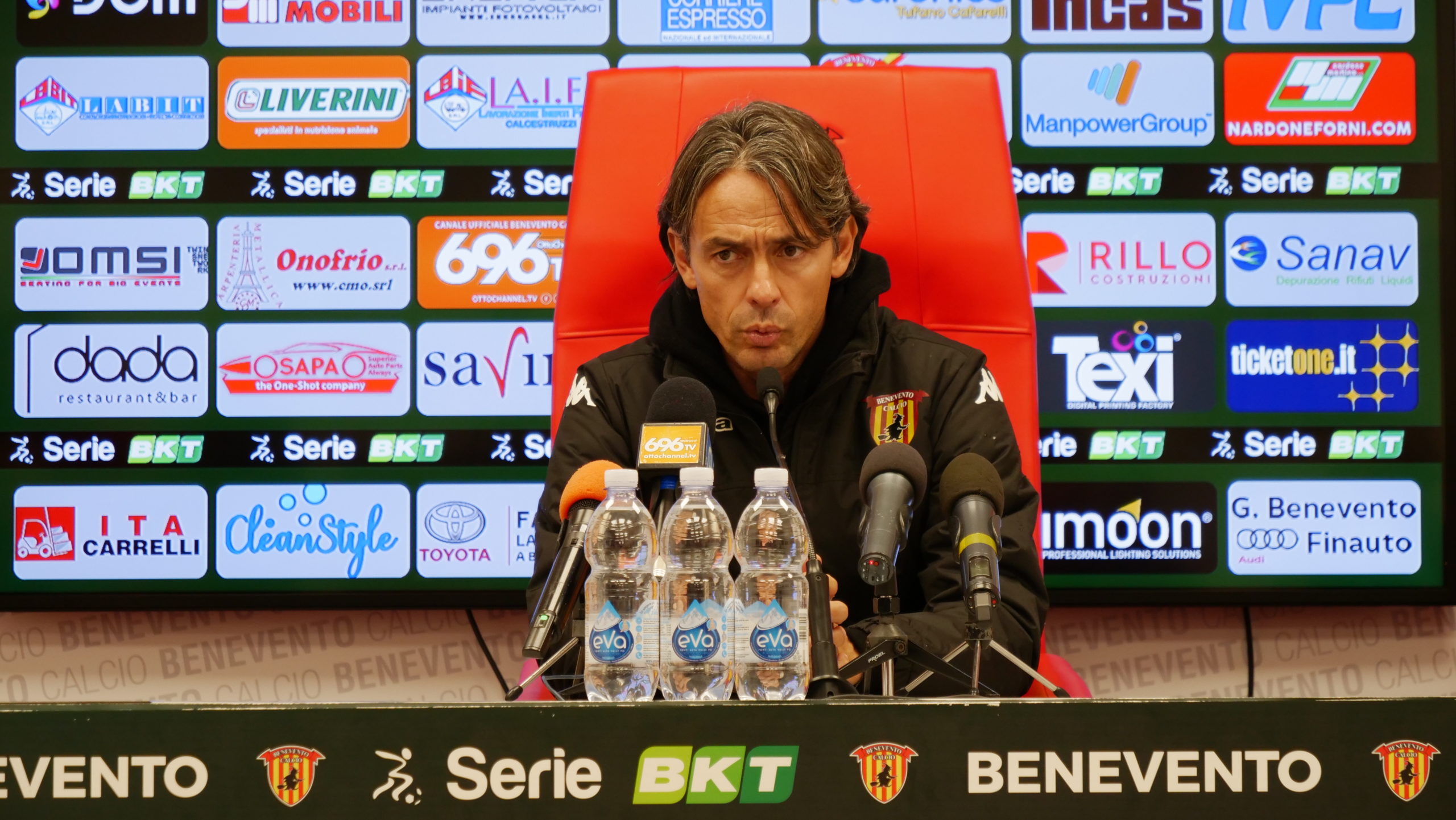 Benevento, Inzaghi: “Gara difficile col Cittadella. Barba è un grande colpo”