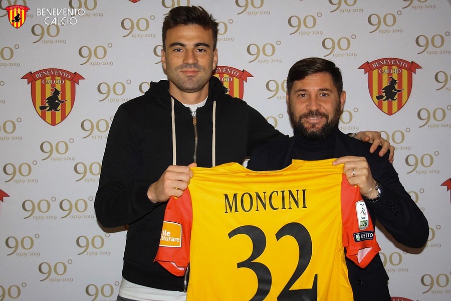 Benevento, ufficiale Moncini