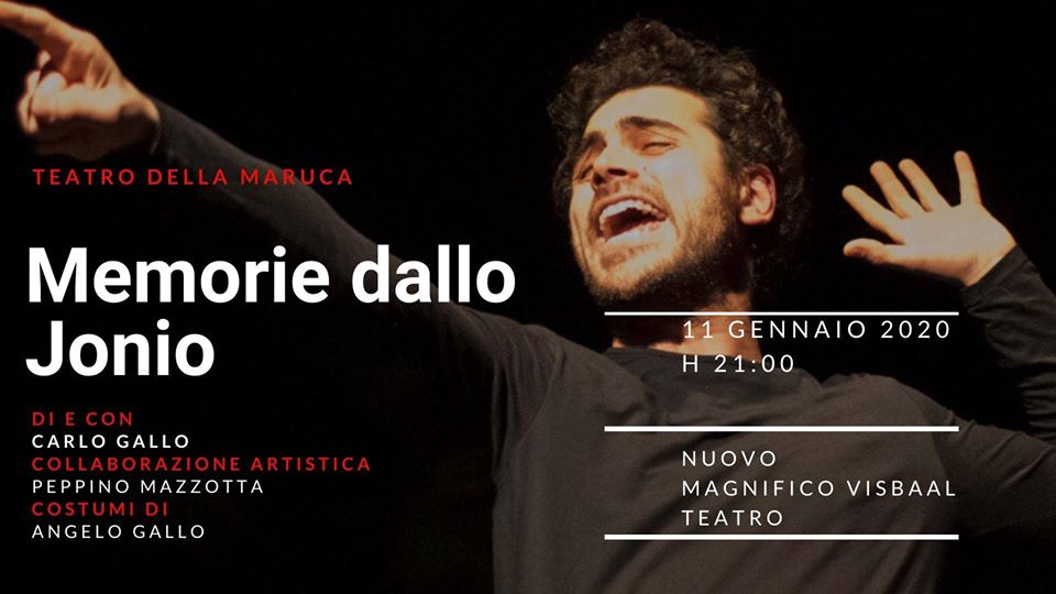 Benevento| Magnifico Visbaal Teatro: il nuovo anno inizia con Memorie dallo Jonio