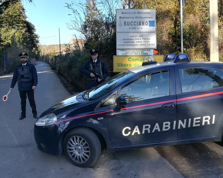 Bucciano| Evade domiciliari,arrestato 53enne