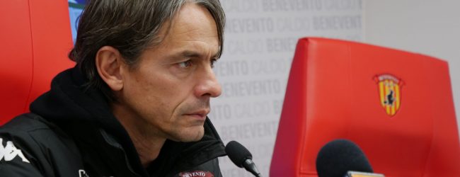 Benevento, Inzaghi: “Peccato, è stata una serata stregata”