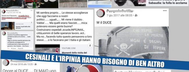 Cesinali| Pubblicò foto inneggianti al Duce, polemica su attuale vicesindaco