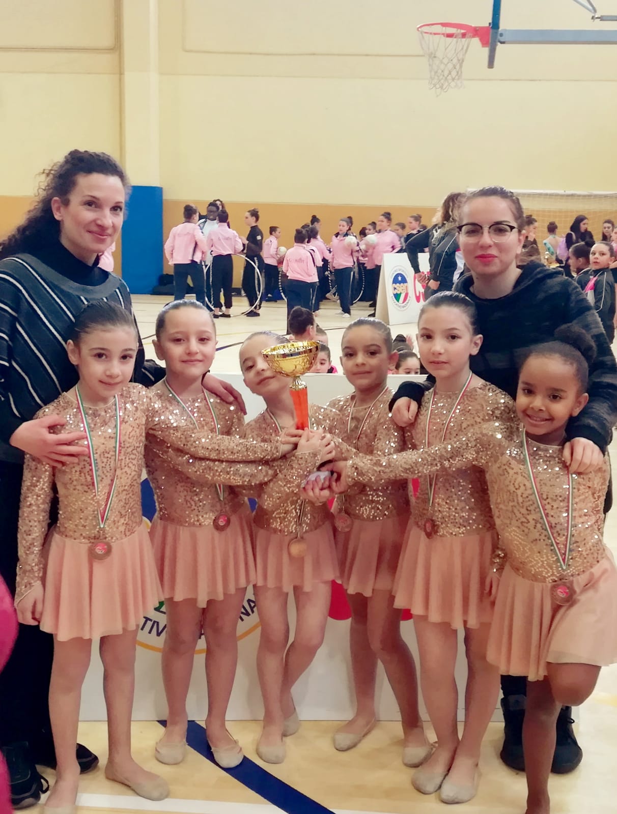 San Giorgio del Sannio| Le piccole ginnaste dell’ASD Dance&Moving vincono il Campionato Regionale Prima Categoria