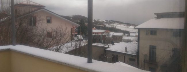 Neve, ritornano i fiocchi nell’Alto Sannio