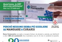 Da domani anche a Benevento la raccolta di Banco Farmaceutico