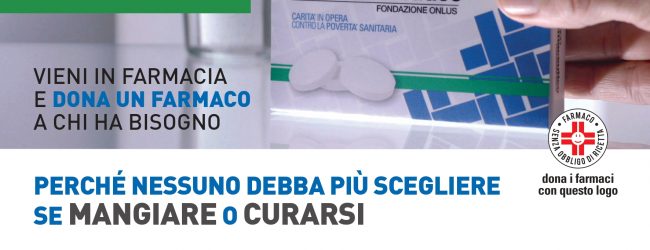 Da domani anche a Benevento la raccolta di Banco Farmaceutico