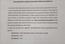 CMC321: precauzioni contro il Corona Virus. Appello ai Sindaci della Valle Caudina