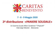 Benevento| Caritas, al via la 2^ distribuzione del “Paniere Solidale”