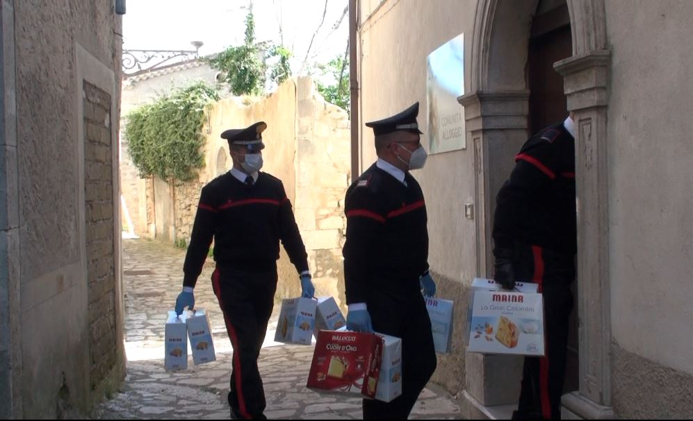 Le comunità per minori di Circello, Colle e Castelpagano ringraziano i Carabinieri