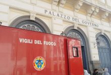 Benevento| Vigili del fuoco sanificano la Prefettura