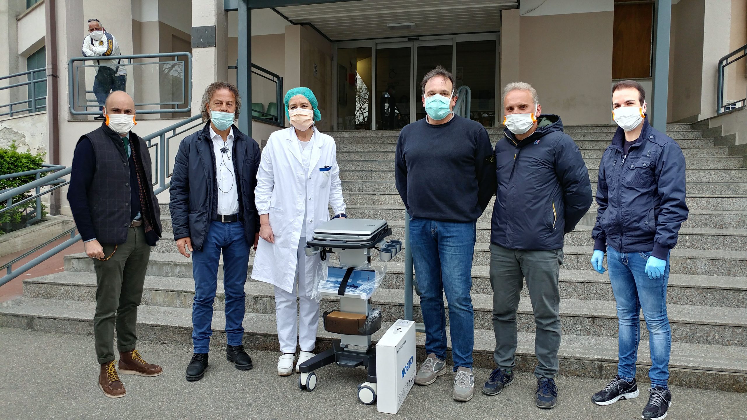 Benevento| Covid 19: la cooperativa sociale “La Meridiana” dona un ecografo all’ospedale “San Pio” di Benevento