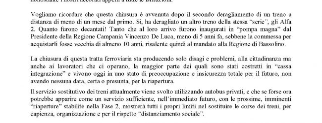 Quale futuro per la Ferrovia Benevento-Napoli ??