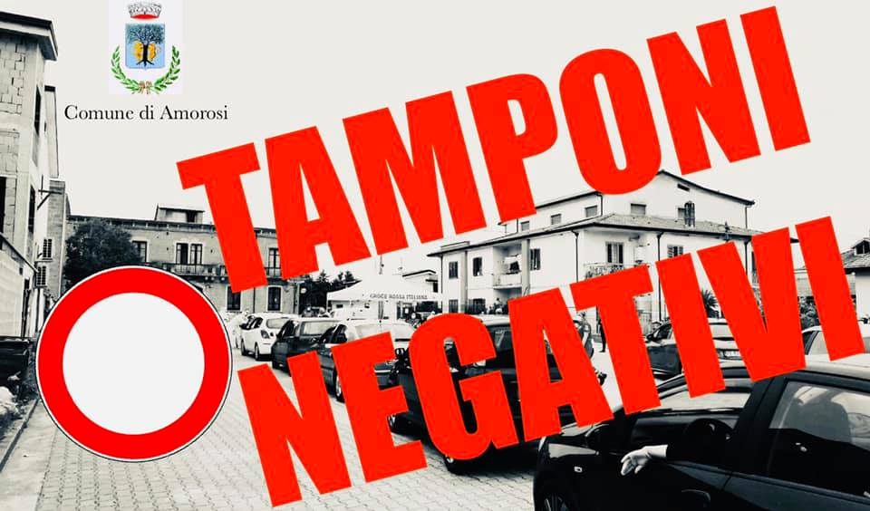 Screening di massa, ad Amorosi negativi tutti i tamponi