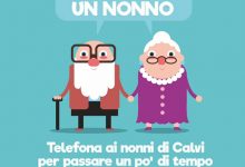 “Adotta un nonno”, attivato il servizio a Calvi