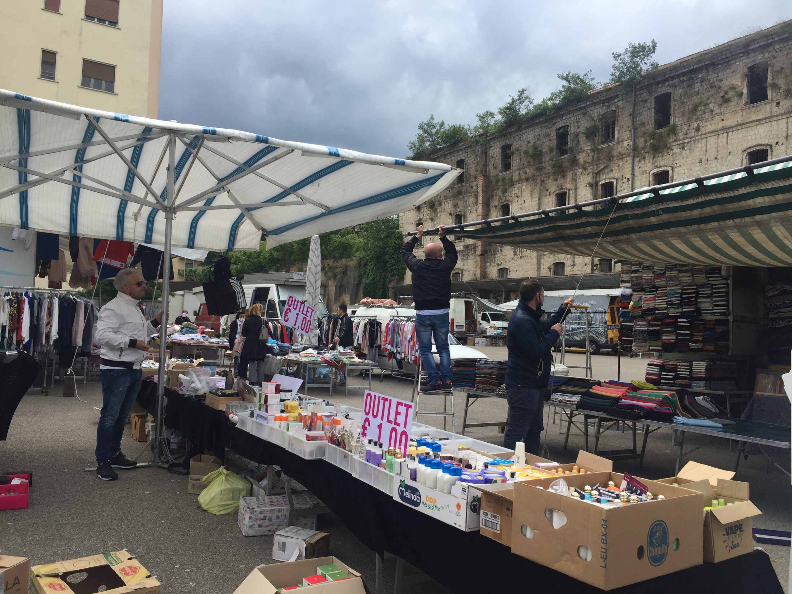 Benevento| Mercatini rionali straordinari per le festivita’ natalizie a piazza Cardinal Pacca