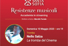 Benevento| Accademia Santa Sofia, domenica 10 maggio torna il concerto streaming di Nello Salza e “La Tromba del cinema”