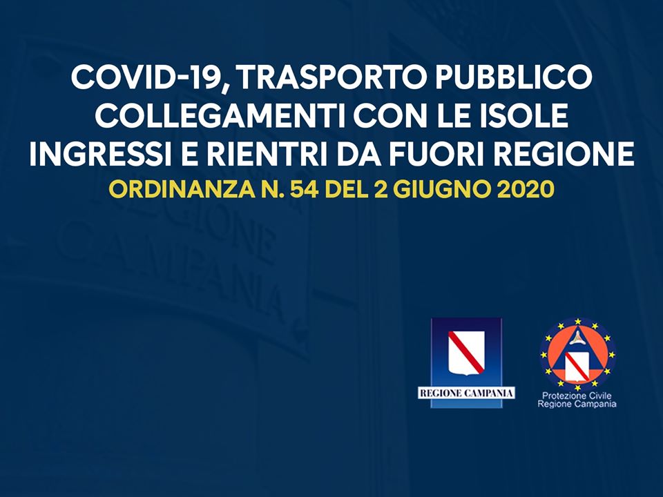 Ingressi e rientri da fuori regione, l’ordinanza con gli obblighi fino al 15 giugno