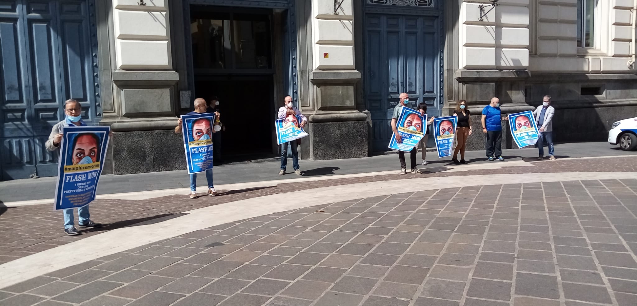 Benevento| Contratto fuori dal comparto e aumento stipendiale, gli operatori sanitari scendono in piazza