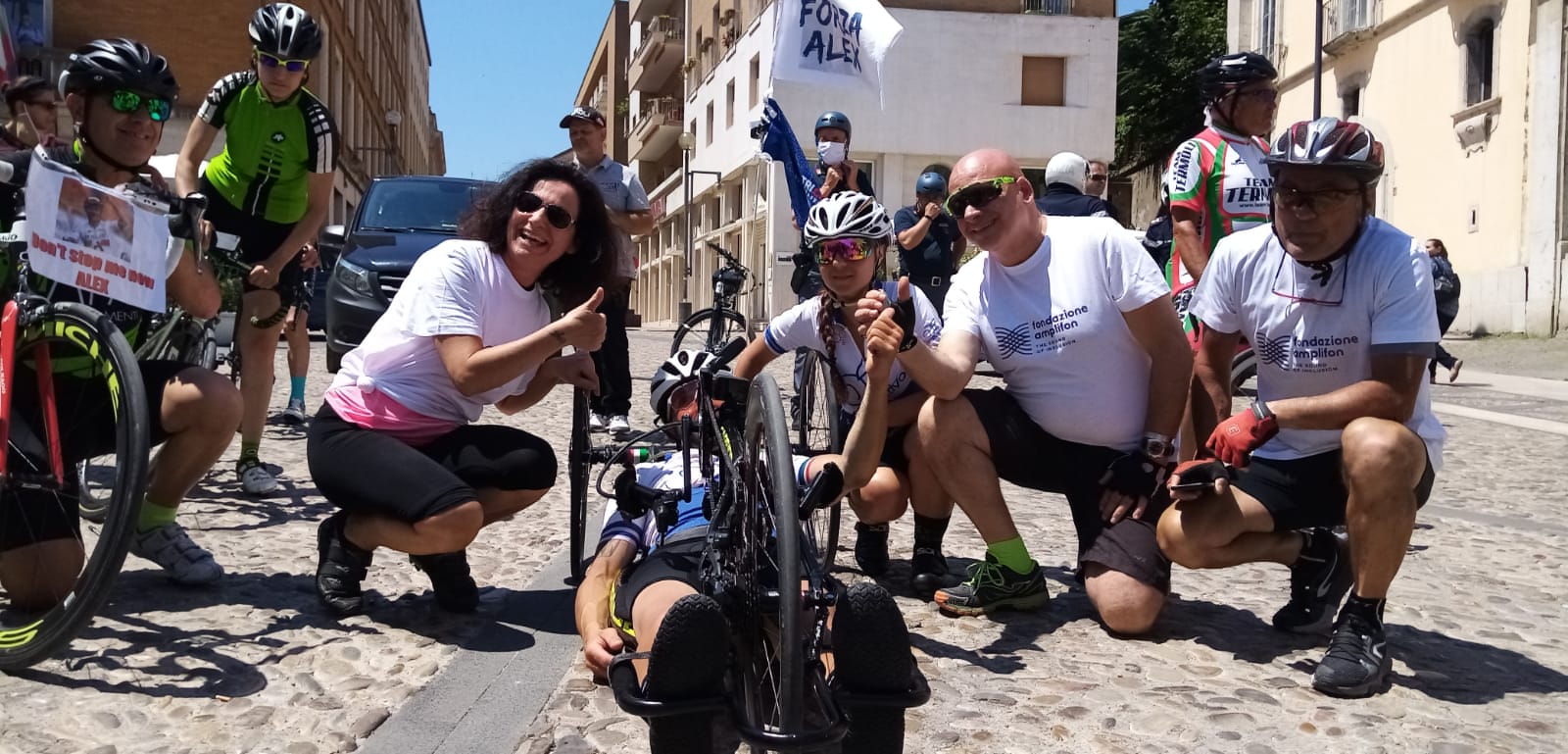 ‘Obiettivo Tricolore”, tappa a Benevento nel nome di Alex Zanardi