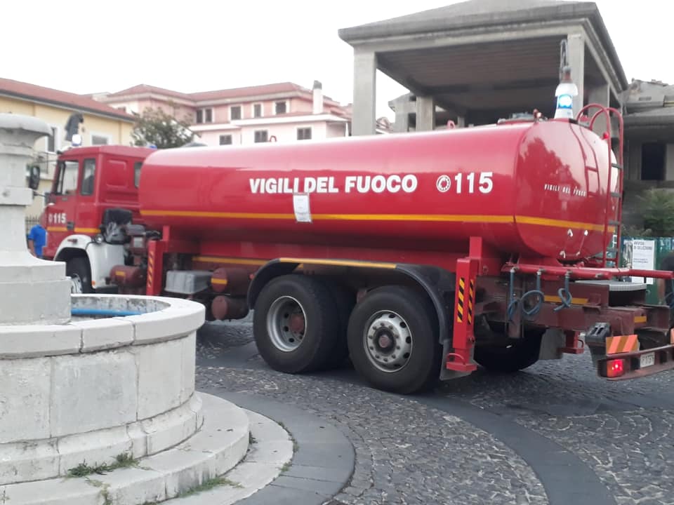 San Giorgio del Sannio| ‘Non c’e’ acqua’: a Calvi installata autobotte, Pepe fa richiesta al Prefetto