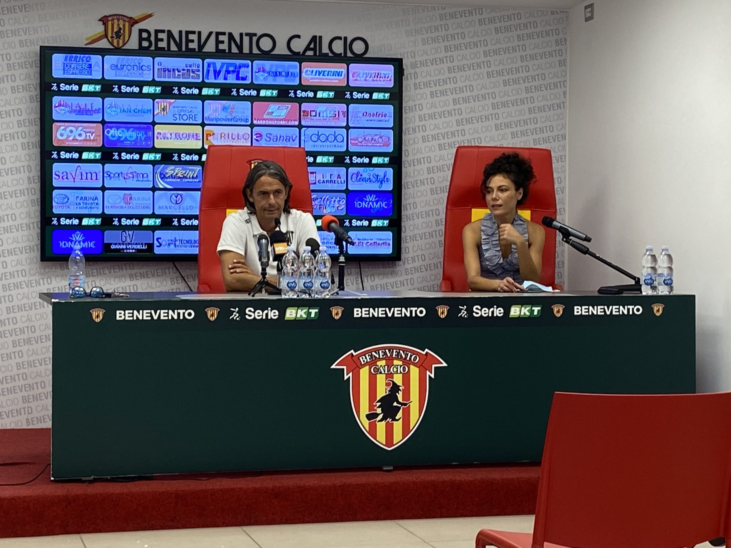 Benevento, Inzaghi: “A Frosinone antipasto di Serie A. Puntiamo su Moncini, per Remy non è detta l’ultima parola”