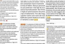 Settembre, a scuola tra prevenzione e bufale social. Prossima settimana screening per personale scolastico