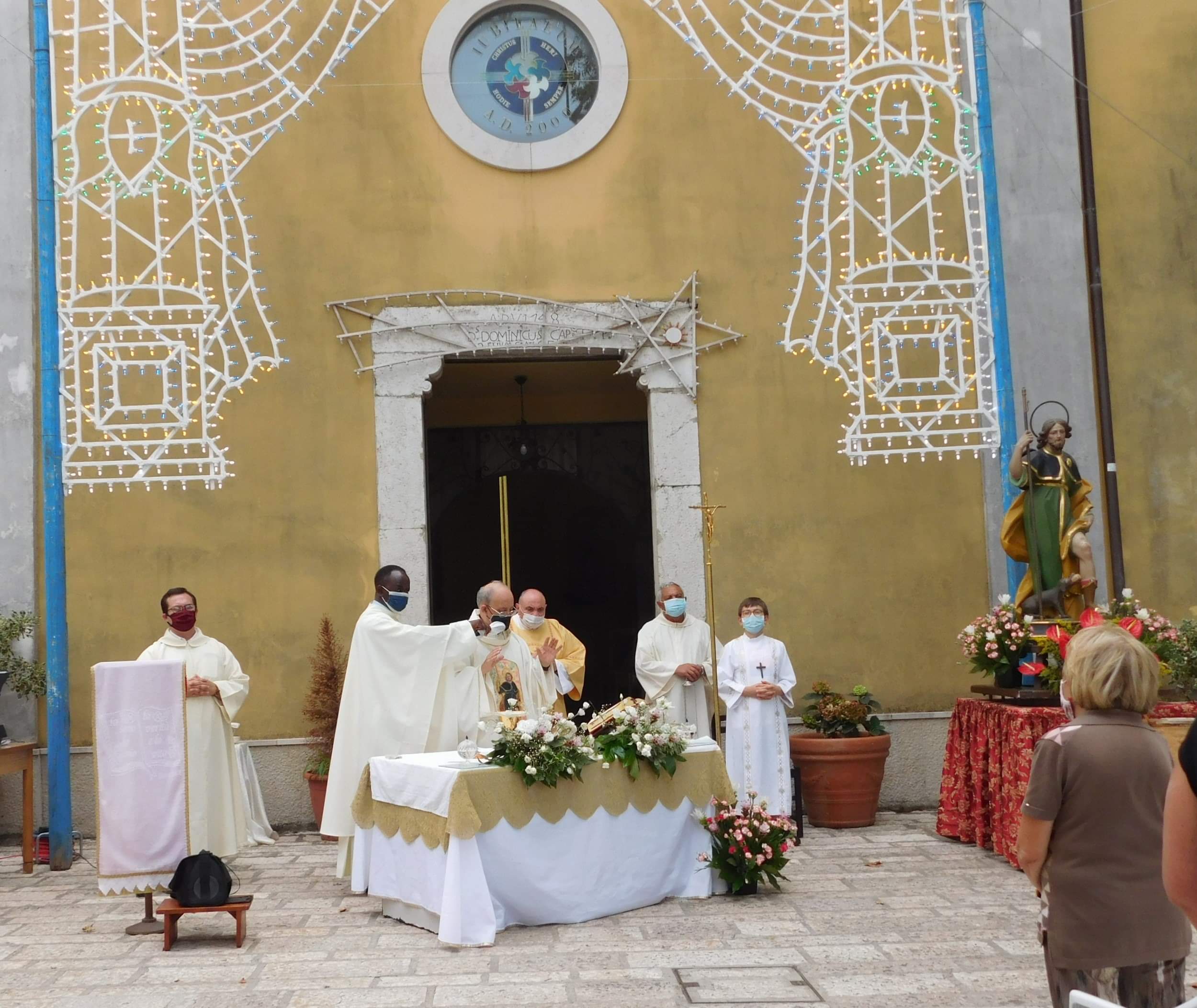 Ad Arpaise celebrata la Festa Religiosa in onore del Santo Patrono San Rocco da Montpellier