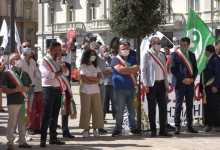 Avellino| Il mondo della politica in piazza contro il Biodigestore