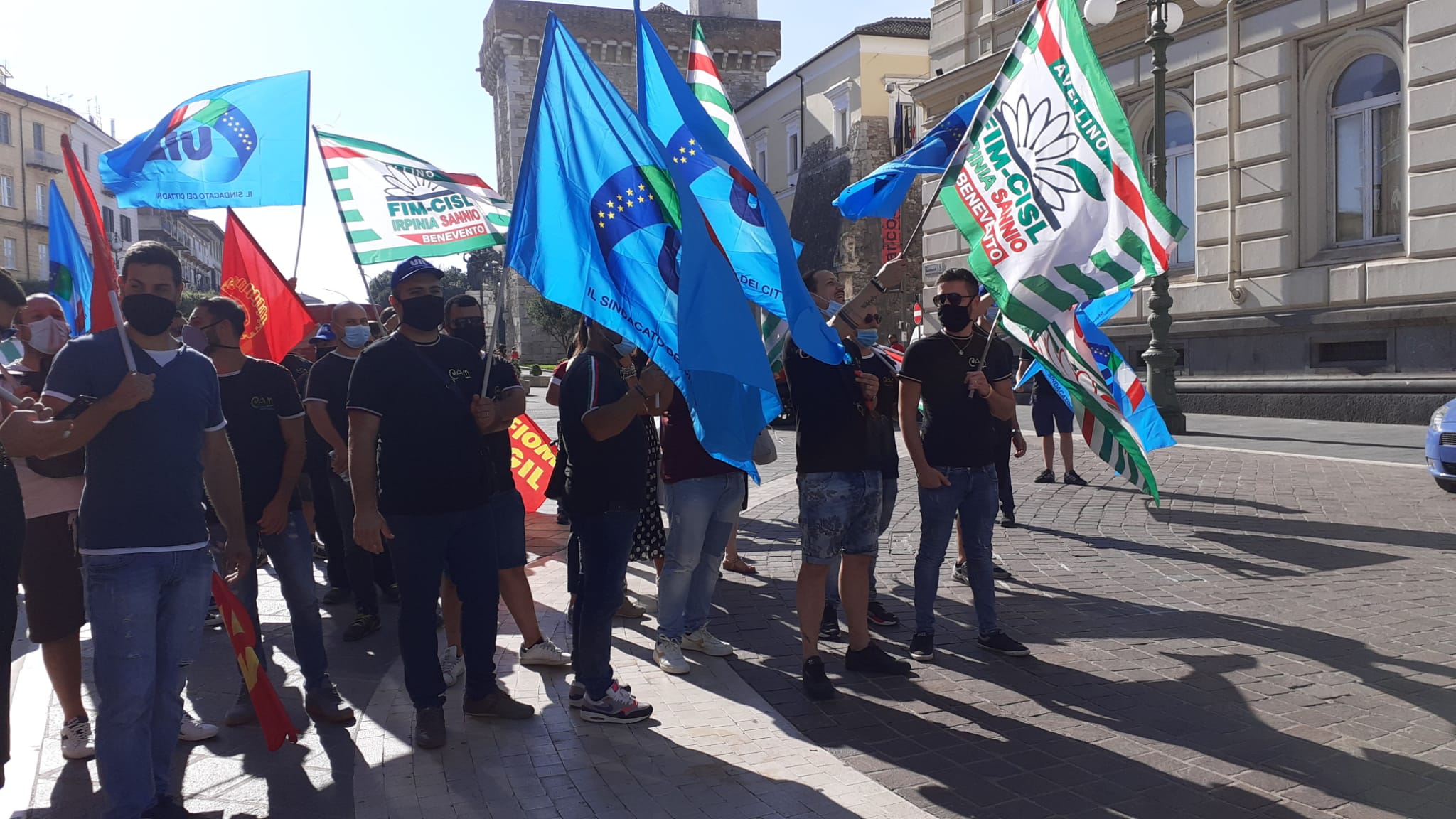 Benevento| CAM, la protesta arriva in Prefettura