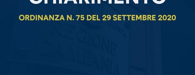 Ordinanza su feste e ricevimenti, precisazioni della Regione