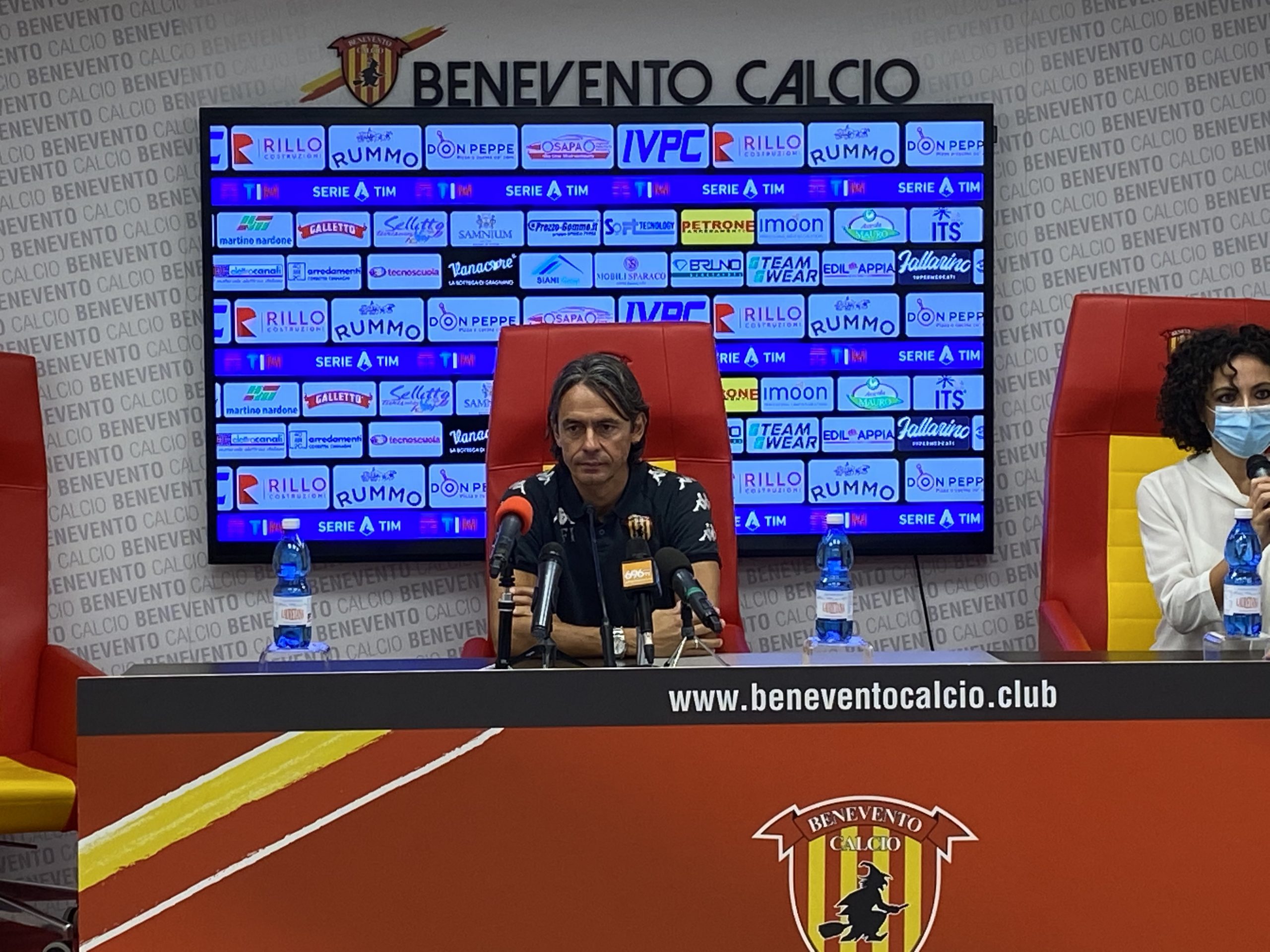 Benevento, Inzaghi: “Vogliamo ribaltare i pronostici. Dimenticate la Serie A di tre anni fa, siamo la squadra dei record”