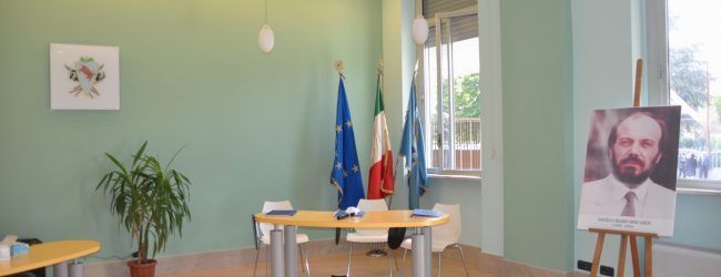 Benevento| Intitolata ad Angelo Biscardi la Sala Formazione della Provincia