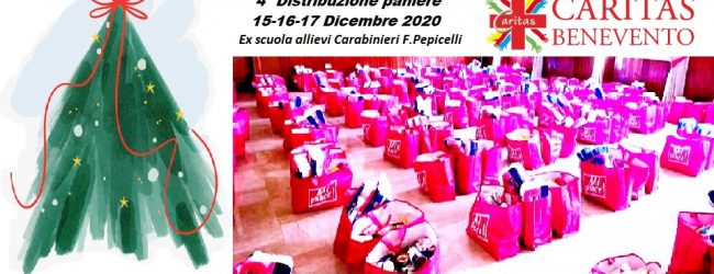 Benevento| Caritas, dal 15 al 17 dicembre la quarta distribuzione del “paniere alimentare”