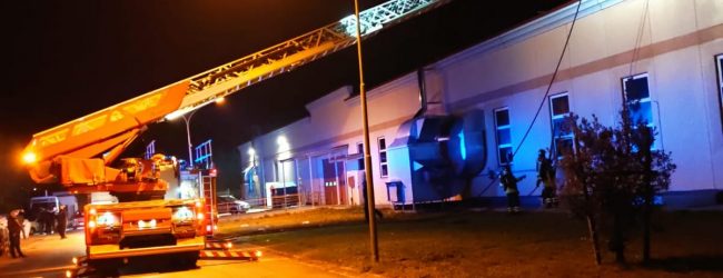 Benevento| Incendio a Ponte Valentino, sul posto i Vigili del Fuoco/FOTO