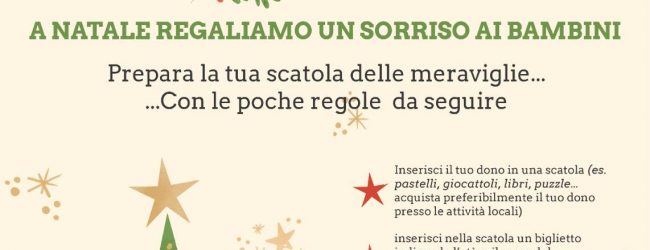 “La scatola delle meraviglie”, a Montesarchio iniziativa solidale per i bambini