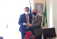 Telese Terme| Il dott. Bonagura, Questore di Benevento, al Comune per un saluto informale