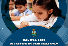 Scuola: da domani a Telese Terme didattica in presenza solo per Scuola dell’infanzia e prima elementare