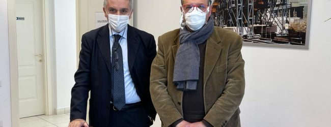 Fernando Errico ha incontrato l’ing. Pagone Commissario straordinario per la Napoli-Bari