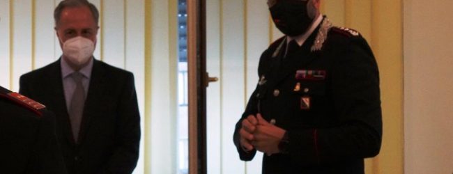 Il Prefetto Torlontano in visita al Comando provinciale dei Carabinieri di Benevento