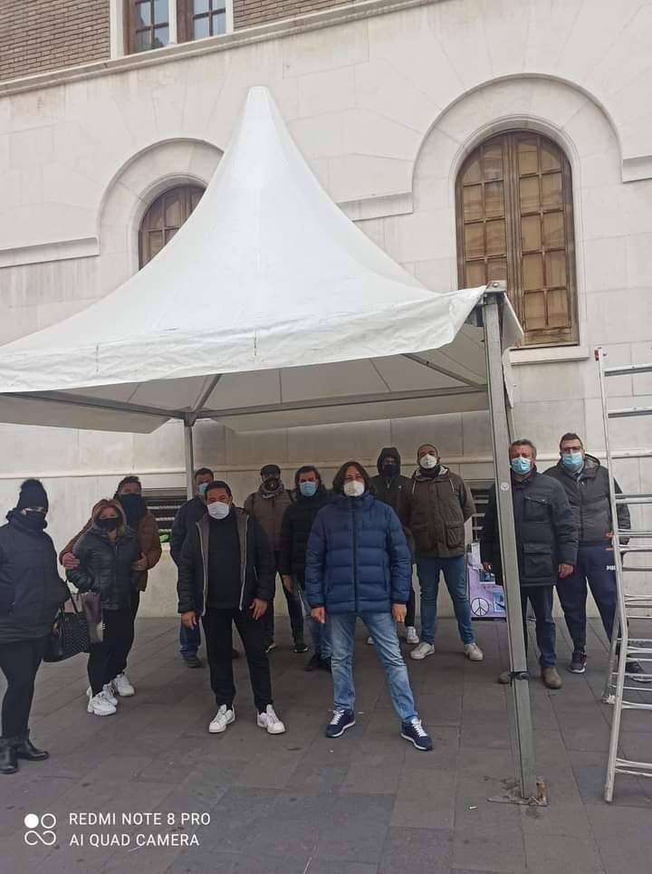 Zona arancione, sciolto presidio dinanzi la Prefettura di Benevento