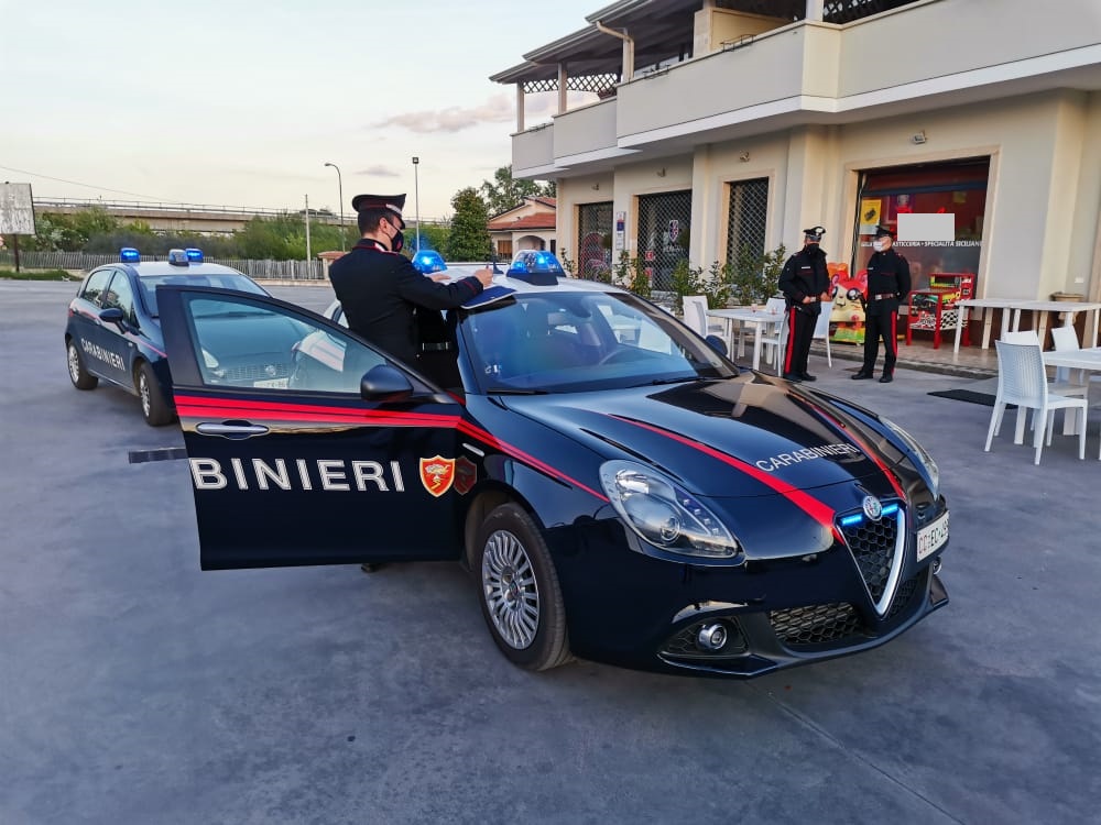 Controlli anticovid dei Carabinieri nella provincia sannita