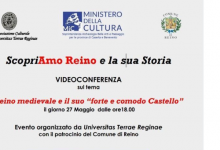 ‘ScoprIAMO Reino e la sua Storia’, videoconferenza con il Funzionario Archeologo Foresta, l’Architetto Friello e l’Archeologo D’Antuono