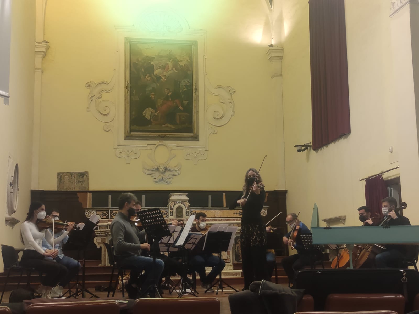 A Benevento la violinista Anna Tifu per l’Accademia Santa Sofia