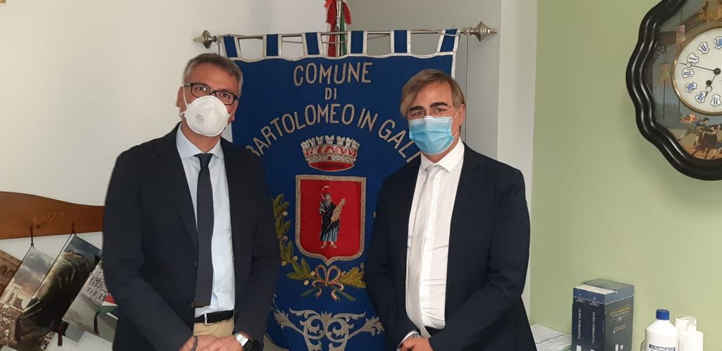 San Bartolomeo in Galdo|Il sindaco Agostinelli incontra il commissario della Fortorina Montesano