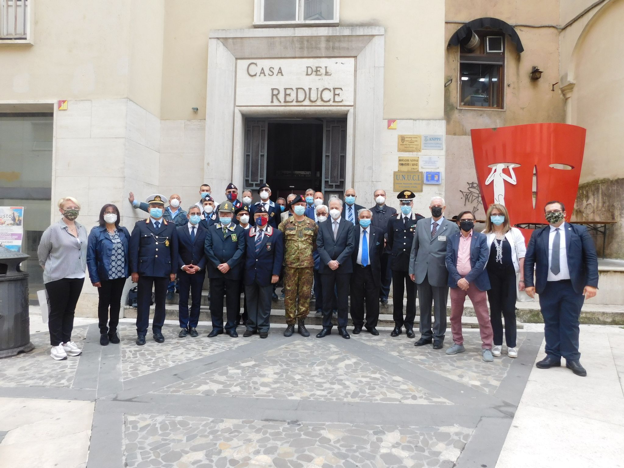 Celebrato il Decimo Anniversario della costituzione dell’Associazione Guerra di Liberazione Sezione Provinciale di Benevento alla presenza del Generale Tota