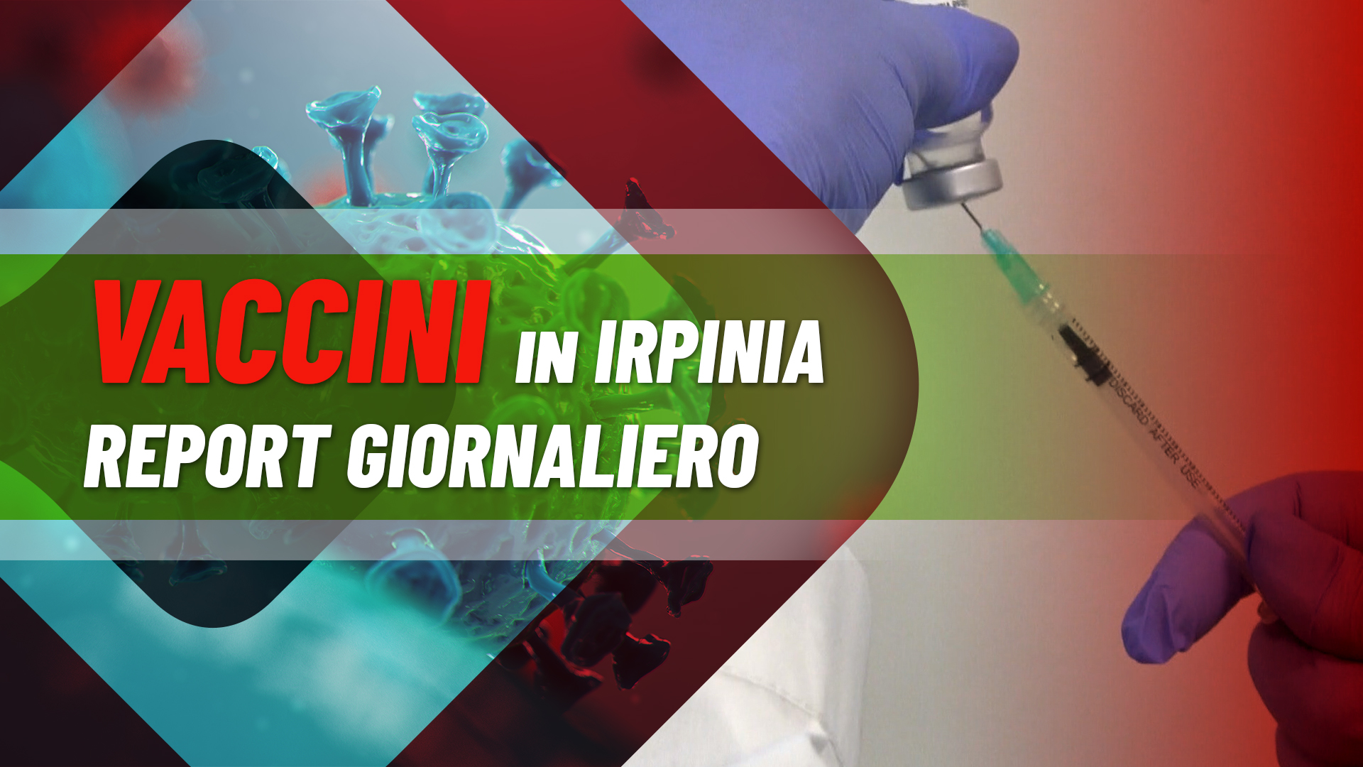 Vaccini, in Irpinia 2,394 dosi