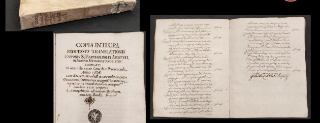 I Carabinieri per la Tutela del Patrimonio Culturale restituiscono antichi volumi e un manoscritto all’Arcidiocesi di Benevento