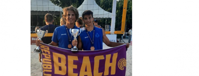 Beach Volley| Il sannita Fusco conquista il bronzo agli Europei Under 20. L’amministrazione comunale: “Risultato prestigioso”