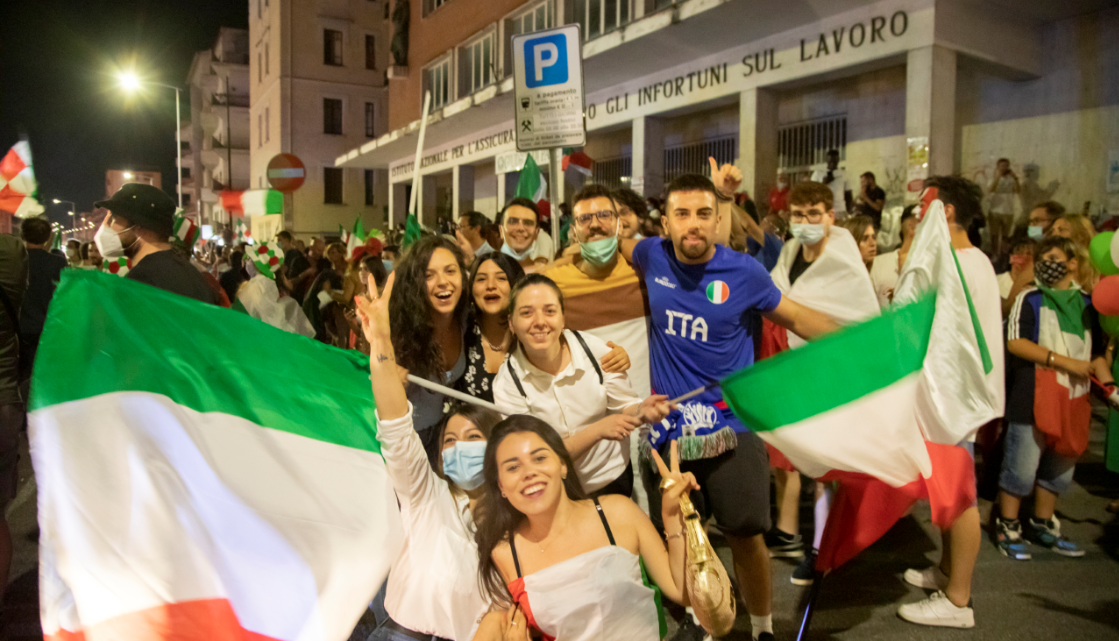 Italia Campione d’Europa..e le piazze ritornano a vivere