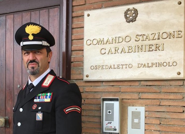 Ospedaletto| Cambio al vertice alla stazione dell’Arma: Nazzaro saluta, ecco Perrone